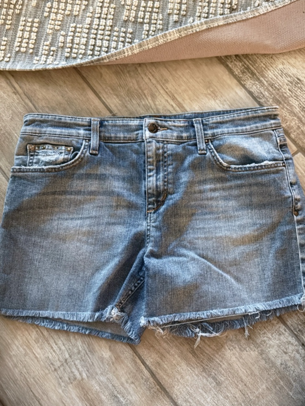 Joes the Ex Lover Collection Denim Frayed Cutoff Hem Women's Shorts - 28